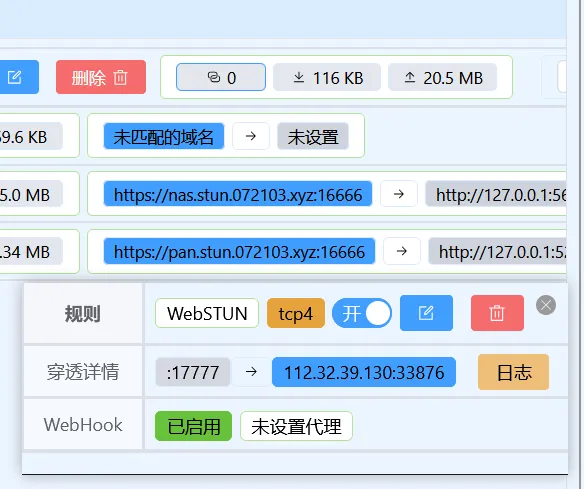 NAT1开放内网网站